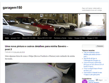Tablet Screenshot of garagem150.com